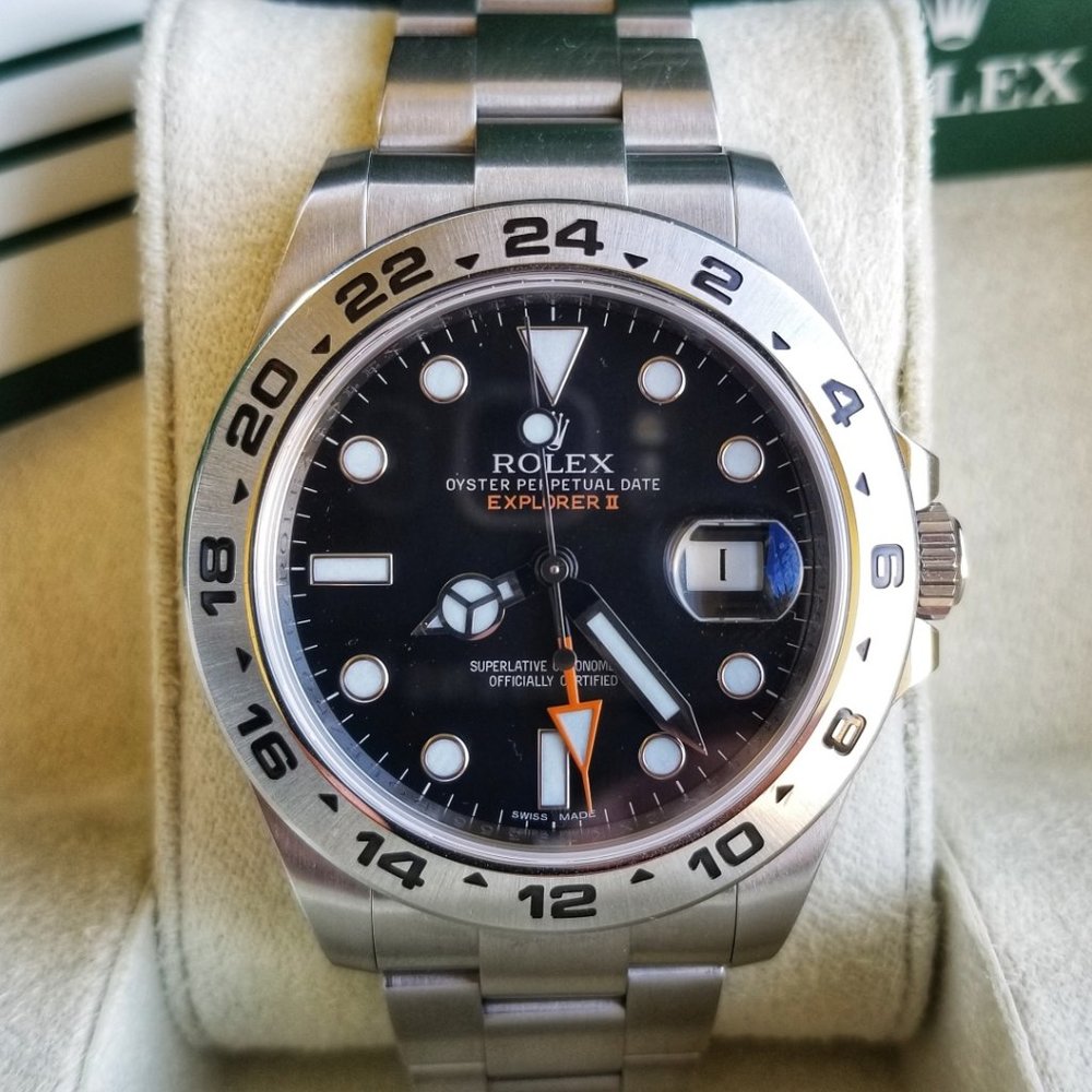 Rolex Explorer II 216570 Mens Luxury Watch